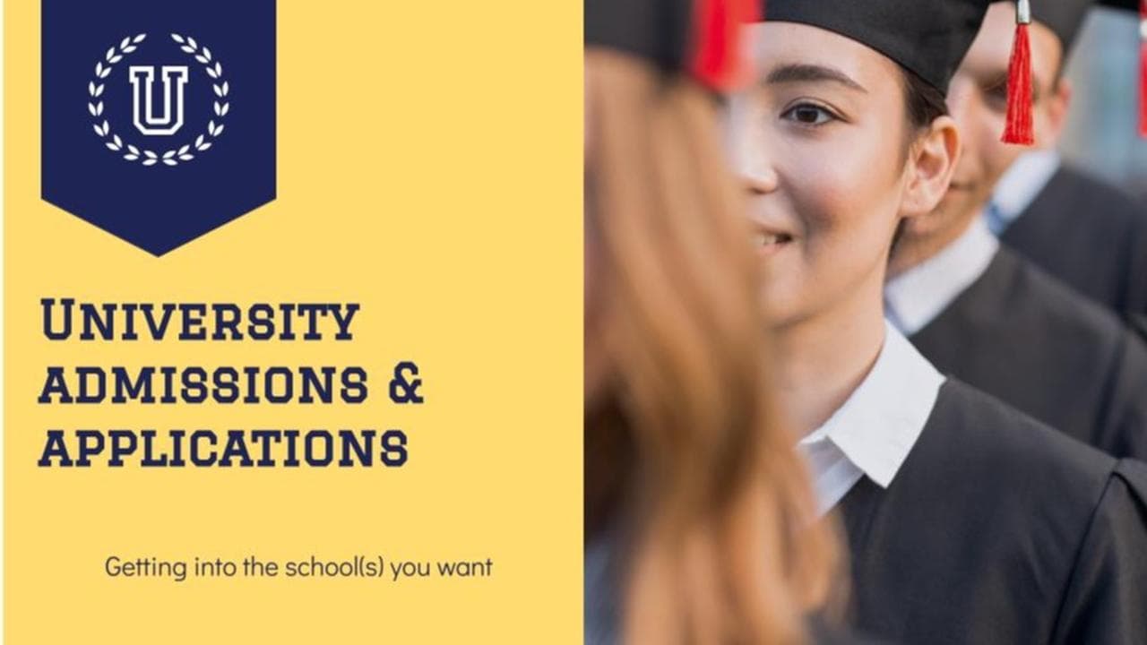 University Admissions and Applications Coaching (US and UK)