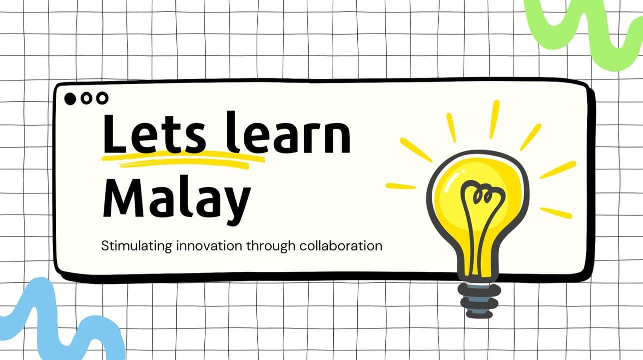 Malay Language and Reading Lesson