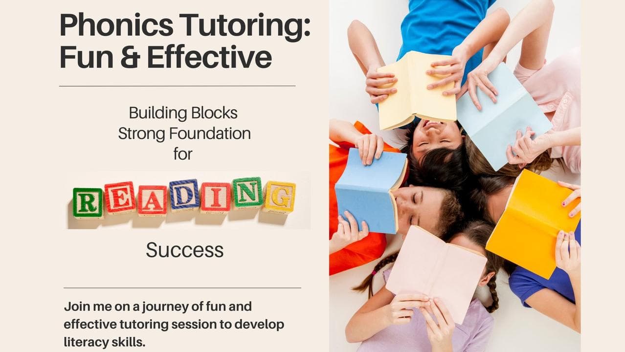 Phonics: Foundational Reading skills (5-9 years old)